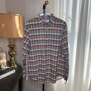 An Original Penguin by Munsingwear Men's Plaid Check Heritage Slim Fit Size XL